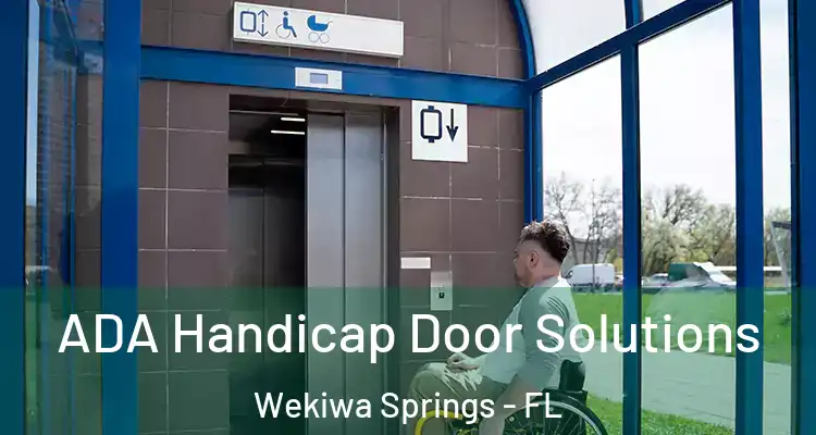  ADA Handicap Door Solutions Wekiwa Springs - FL