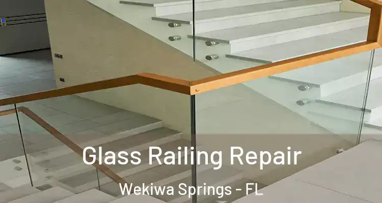  Glass Railing Repair Wekiwa Springs - FL