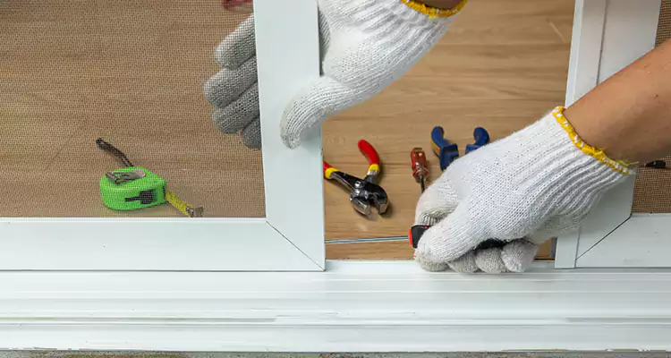 Sliding Glass Door Off Rails Repair in Wekiwa Springs, FL