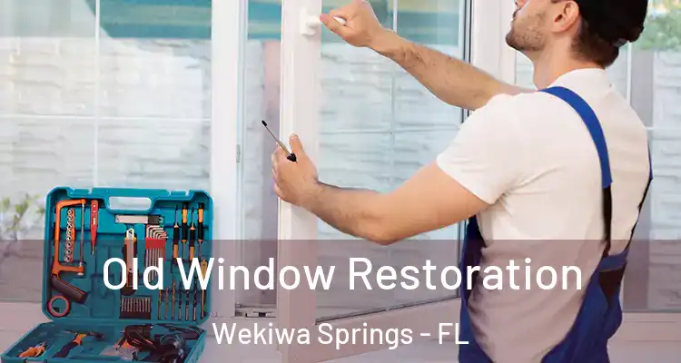  Old Window Restoration Wekiwa Springs - FL