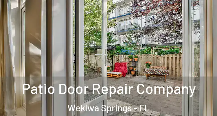  Patio Door Repair Company Wekiwa Springs - FL
