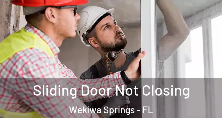  Sliding Door Not Closing Wekiwa Springs - FL